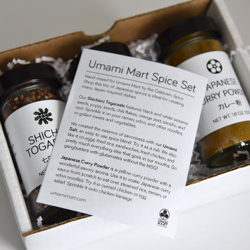 Umami Mart Japanese Spice Set