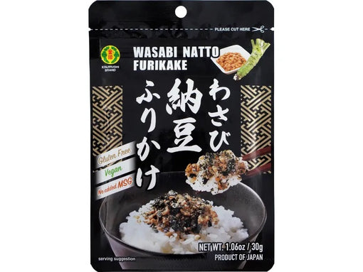 Wasabi Natto Furikake (Bag 1.06 oz)