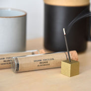 Brass Cube Incense Holder
