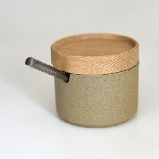 Hasami Sugar Pot Brown HP017