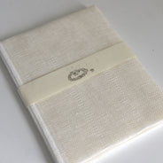 White Hemp Body Wash Towel