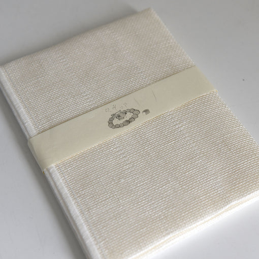 White Hemp Body Wash Towel
