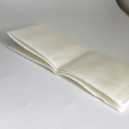 White Hemp Body Wash Towel