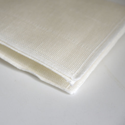 White Hemp Body Wash Towel