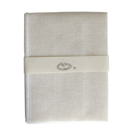 White Hemp Body Wash Towel