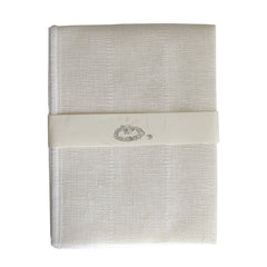 White Hemp Body Wash Towel