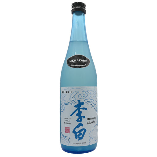 Rihaku "Dreamy Clouds" Tokubetsu Junmai Nigori Nama Sake (BTL 720ml)