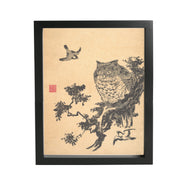 Owls and Birds Print