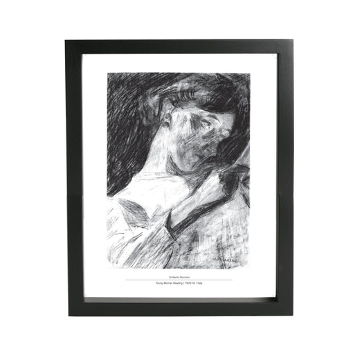 Woman Reading Book Print
