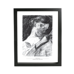 Woman Reading Book Print