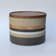 Hasami Black Bowl 10"