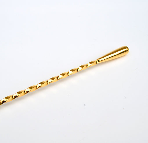 24K Gold Teardrop Barspoon