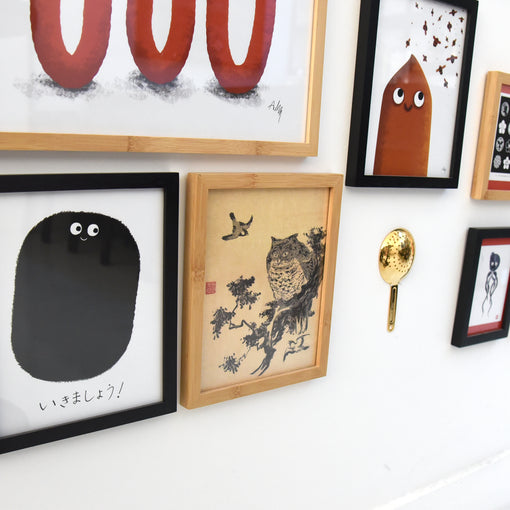 Owls and Birds Print