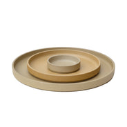 Hasami Brown Plate 10"