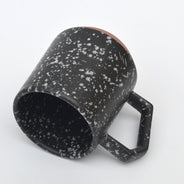Splash Black White Chips Mug