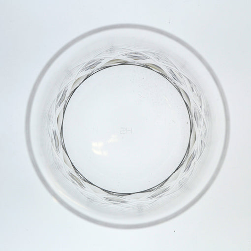Hard Strong Diamond Cut XL Rocks Glass (6-Pack)