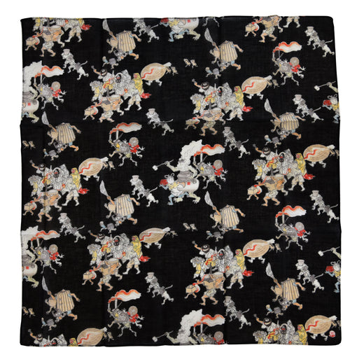 Black Demon Parade Furoshiki