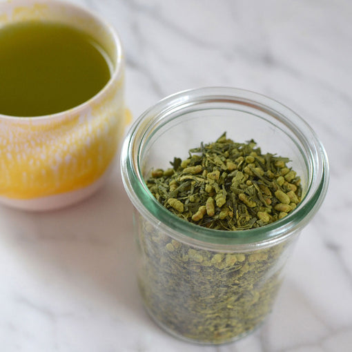 Organic Japanese Genmaicha Matcha Blend