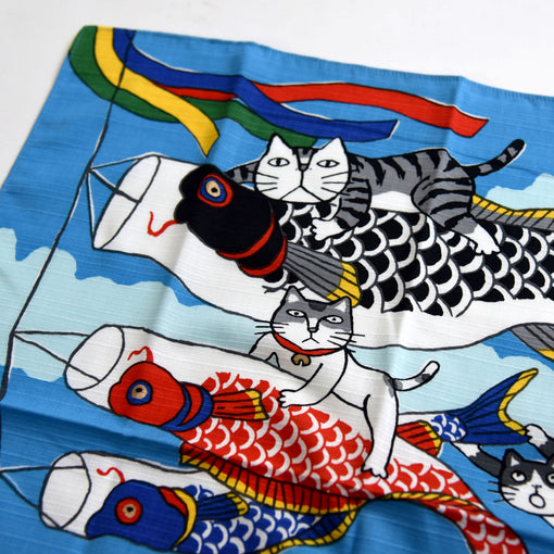 Kabamaru Koinobori Furoshiki