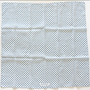 Kyoto Blue Triangles Furoshiki