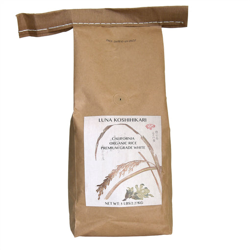 Luna Koshihikari Organic Rice - 5lbs