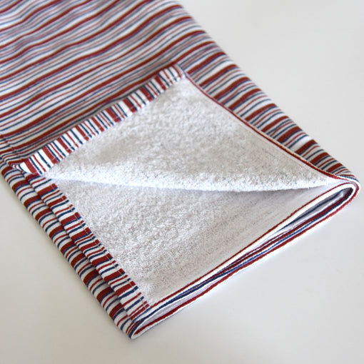Red Stripes Terry Tenugui
