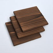 Yakisugi Japanese Fir Coaster